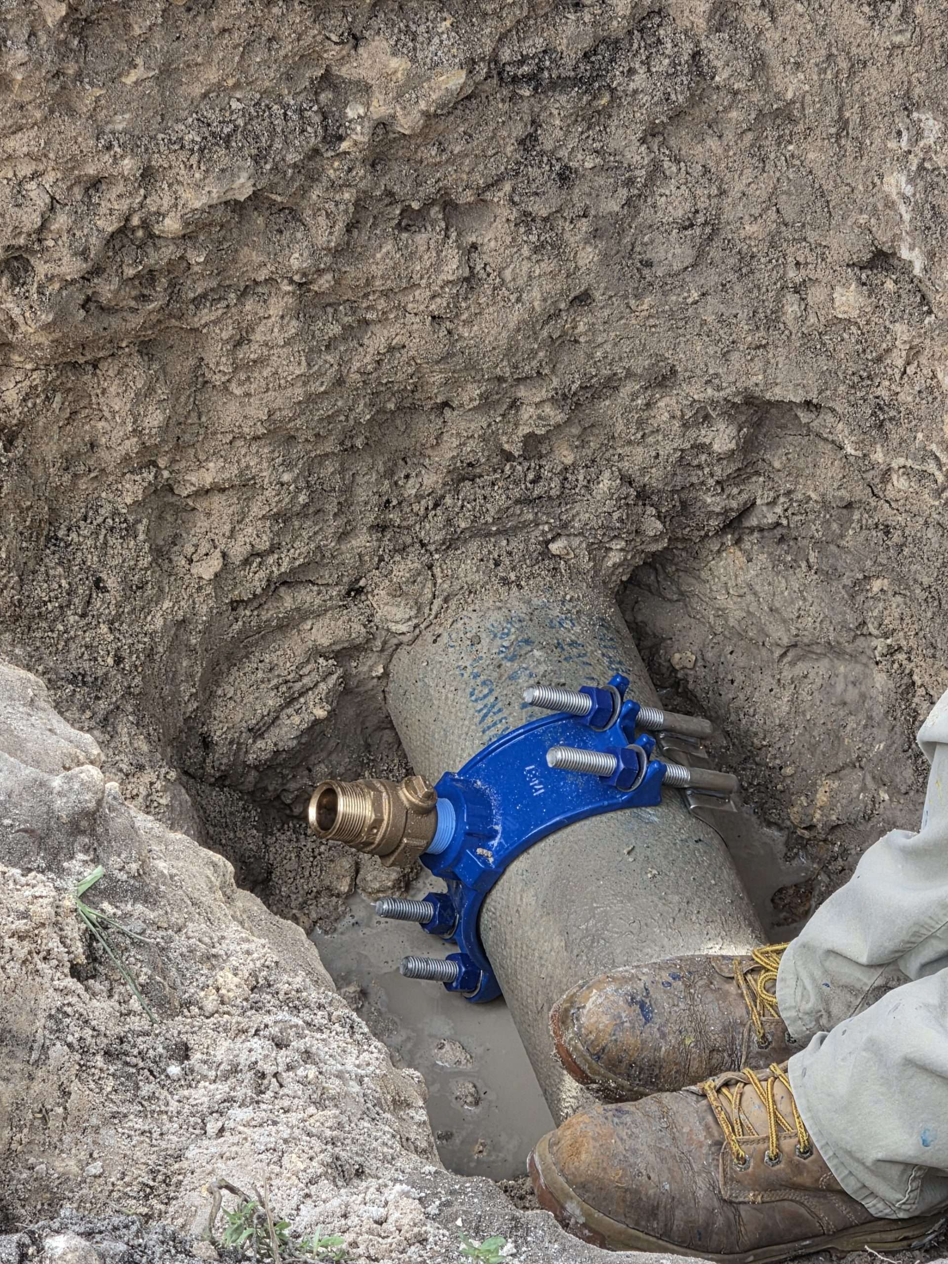 Water Main Tap Connection Pompano Beach FL - Acer Plumbing